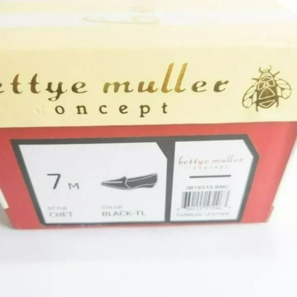 Bettye Muller Pointed-toe Wedge Loafer -7 - Picture 11 of 11